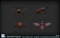 Hornet and Bee Pack Mesh Tint Shop3DSA Unity3D Game Low Poly Download 3D Model