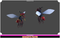 Mosquito Bug Cute Meshtint 3d model modular character unity low poly game fantasy creature monster
