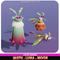 Moth Luna Moon Cute Meshtint 3d model unity low poly game evolution Pokemon bug insect insectoid