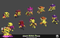 Orcs Mega Pack 1.5 Mesh Tint Shop3DSA Unity3D Game Low Poly Download 3D Model