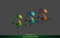 Pea Shooter 1.1 Mesh Tint Shop3DSA Unity3D Game Low Poly Download 3D Model