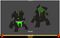 Polygonal - Creatures Pack Mesh Tint Shop3DSA Unity3D Game Low Poly Download 3D Model