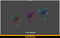 Polygonal Aliens Pack Mesh Tint Shop3DSA Unity3D Game Low Poly Download 3D Model