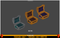 Polygonal - Creatures Pack Mesh Tint Shop3DSA Unity3D Game Low Poly Download 3D Model