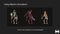 Polygonal Skeleton Pack Mesh Tint Shop3DSA Unity3D Game Low Poly Download 3D Model