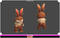 rabbit cute pet Meshtint 3d model unity low poly game fantasy creature monster evolution Pokemon