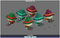 Toon Enemies Pack 1.1 Mesh Tint Shop3DSA Unity3D Game Low Poly Download 3D Model