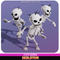 Skeleton Cute Meshtint 3d model unity low poly game creature monster evolution evolve Pokemon