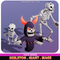 Skeleton Giant Mage Meshtint 3d model unity low poly game evolution evolve Pokemon undead halloween