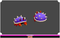 Monsters Ultimate Cute Flower plant dragon hermit crab snake wolf werewolf target dummy meshtint 3d
