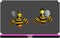 Bee Bumble Sting Evolution Pack Cute Series Mesh Tint Shop3DSA Unity3D Game Low Poly Download 3D Model
