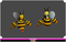 Bee Bumble Sting Evolution Pack Cute Series Mesh Tint Shop3DSA Unity3D Game Low Poly Download 3D Model