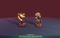 Fire Creatures Pack 1.2 Mesh Tint Shop3DSA Unity3D Game Low Poly Download 3D Model