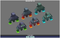 Toon Enemies Pack 1.1 Mesh Tint Shop3DSA Unity3D Game Low Poly Download 3D Model