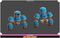 Robots Ultimate Cute Meshtint 3d model unity low poly game sci fi science fiction evolution dragon