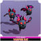Vampire Bat Cute Series Mesh Tint Shop3DSA Unity3D Game Low Poly Download 3D Model
