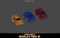 CUBE - Vehicles Pack 01 Mesh Tint Shop3DSA Unity3D Game Low Poly Download 3D Model