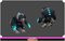 Pup Wolf Werewolf Evolution Cute Meshtint 3d model unity low poly game fantasy monster hallloween