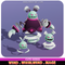 Wind Whirlwind Mage cute elemental Meshtint 3d model unity low poly game fantasy creature evolution