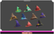 Wizard Hats Cute Meshtint 3d model modular character unity low poly game fantasy creature monster