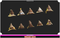 Wizard Hats Cute Meshtint 3d model modular character unity low poly game fantasy creature monster