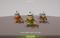 Fantasy Character Pack 01 1.5 Mesh Tint Shop3DSA Unity3D Game Low Poly Download 3D Model
