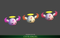 Cute Angel 1.3 Mesh Tint Shop3DSA Unity3D Game Low Poly Download 3D Model