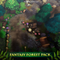 Top Down Fantasy Forest Pack Mesh Tint Shop3DSA Unity3D Game Low Poly Download 3D Model