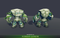Forest Creatures Pack 1.5 Mesh Tint Shop3DSA Unity3D Game Low Poly Download 3D Model