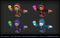 Animal Warriors Pack Mesh Tint Shop3DSA Unity3D Game Low Poly Download 3D Model