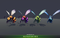 Forest Creatures Pack 1.5 Mesh Tint Shop3DSA Unity3D Game Low Poly Download 3D Model