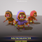 Necromancer 1.6 Mesh Tint Shop3DSA Unity3D Game Low Poly Download 3D Model