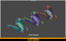 Polygonal Aliens Pack Mesh Tint Shop3DSA Unity3D Game Low Poly Download 3D Model