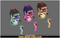 Toon Enemies Pack 2 1.1 Mesh Tint Shop3DSA Unity3D Game Low Poly Download 3D Model