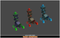 Toon Enemies Pack 3 Mesh Tint Shop3DSA Unity3D Game Low Poly Download 3D Model
