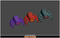 Toon Enemies Pack 3 Mesh Tint Shop3DSA Unity3D Game Low Poly Download 3D Model