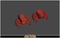 Toon Enemies Pack 3 Mesh Tint Shop3DSA Unity3D Game Low Poly Download 3D Model