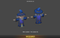 Fantasy Character Pack 01 1.5 Mesh Tint Shop3DSA Unity3D Game Low Poly Download 3D Model