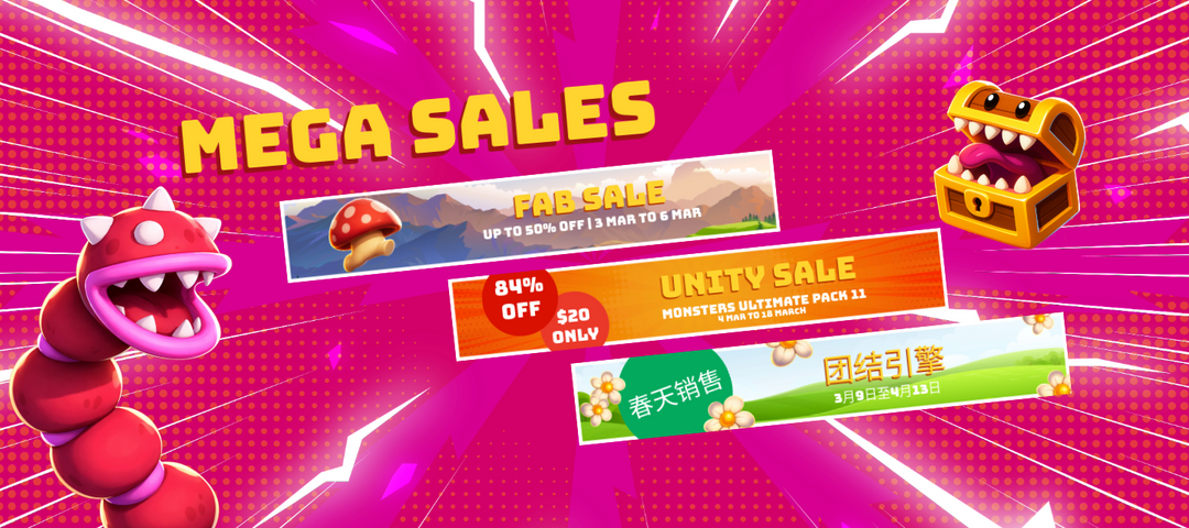 🎉 March Mega Sales – 3 Big Events You Don’t Want to Miss!