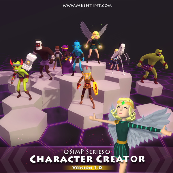 Tutorial: How to customize SimP Series characters in Unity?