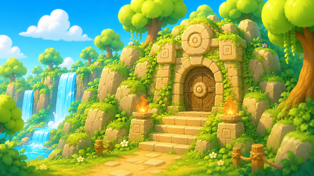 Free Stylized Fantasy Environment Backgrounds for Game Developers