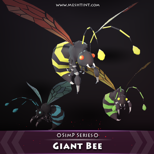 New SimP Series creature: Giant Bee