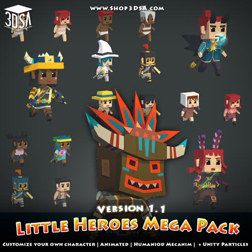 Little Heroes Mega Pack version 1.1