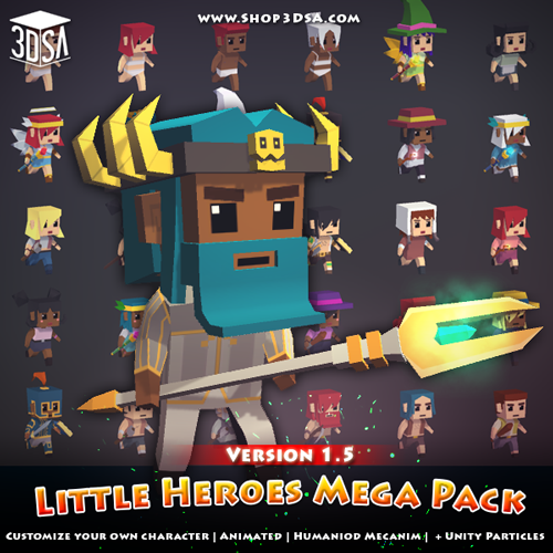 Little Heroes Mega Pack Version 1.5