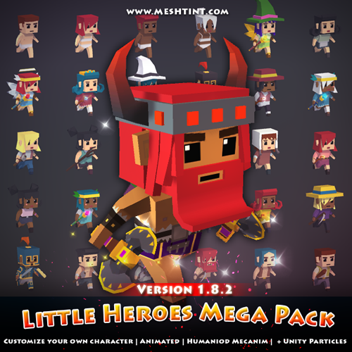 New content! Little Heroes Mega Pack 1.8.2