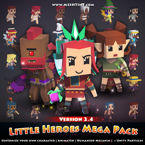 Little Heroes Mega Pack Latest update