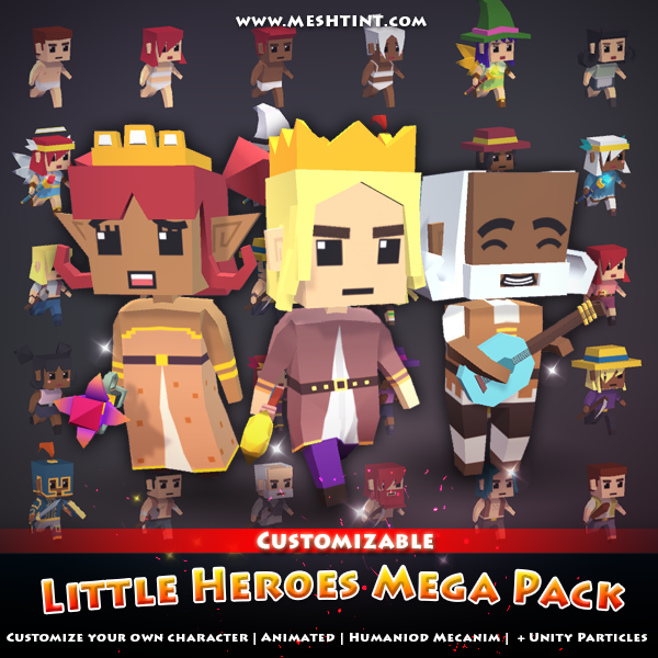 V2.6: LITTLE HEROES MEGA PACK updated, again!