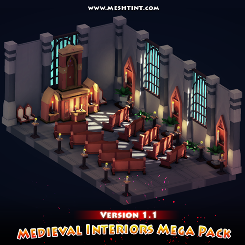 More scenes in Medieval Interiors Mega Pack V1.1