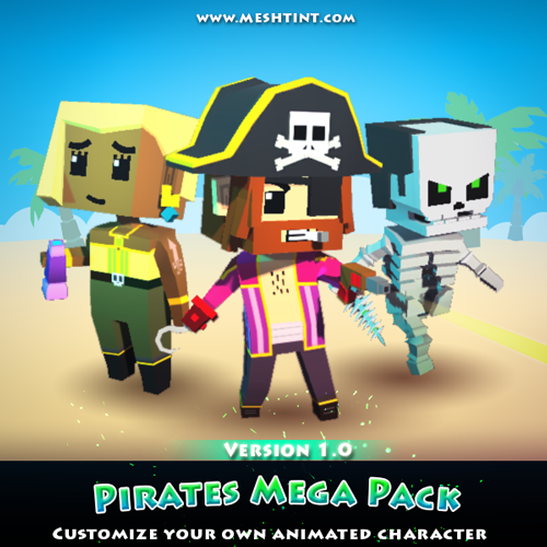 Pirates Mega Pack work in progress