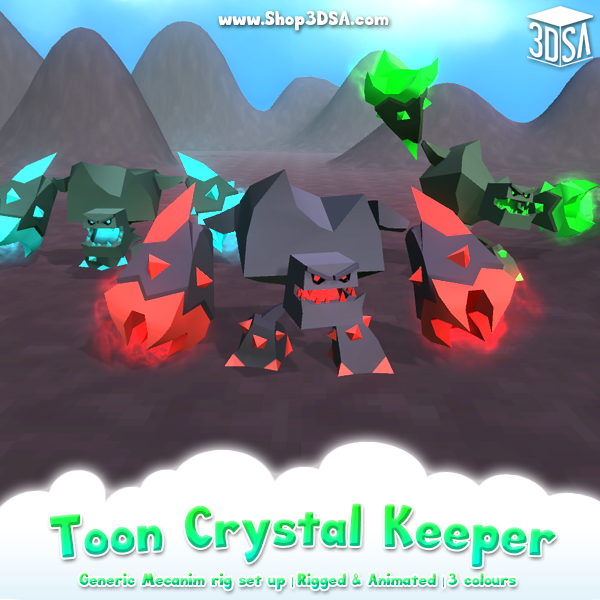 New Mega Toon Crystal Keeper